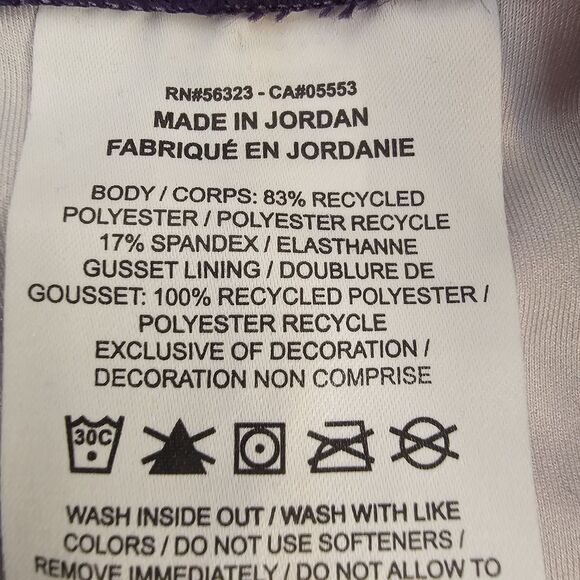 Nike Dri-Fit Womens Floral Print Cropped Leggings Sz Lg Performance Comfort W491 - Picture 9 of 11